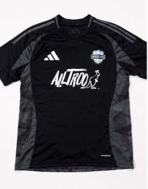 adidas Aris FC 2024-25 Black Alltroo Custom Soccer Jersey
